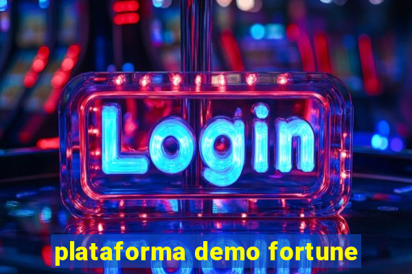 plataforma demo fortune